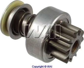 WAI 54-9113 - Ведущая шестерня, бендикс, стартер www.autospares.lv