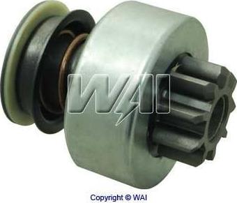 WAI 54-91173 - Zobrats, Starteris www.autospares.lv