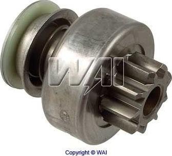 WAI 54-9117 - Zobrats, Starteris www.autospares.lv