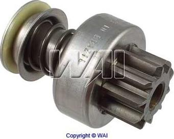 WAI 54-9184 - Zobrats, Starteris www.autospares.lv