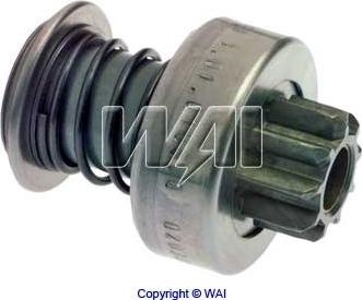 WAI 54-9129 - Ведущая шестерня, бендикс, стартер www.autospares.lv