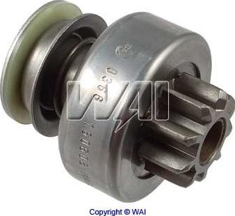 WAI 54-9121 - Zobrats, Starteris www.autospares.lv