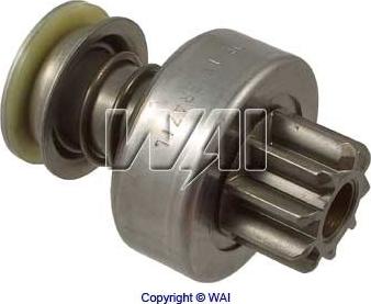 WAI 54-9123 - Zobrats, Starteris www.autospares.lv