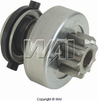 WAI 54-9176-ZEN - Pinion, bendix, starter www.autospares.lv