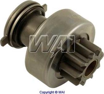 WAI 54-9307 - Pinion, bendix, starter www.autospares.lv