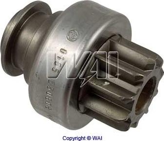 WAI 54-9200 - Zobrats, Starteris www.autospares.lv