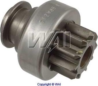 WAI 54-9201 - Zobrats, Starteris www.autospares.lv