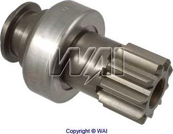 WAI 54-9214 - Zobrats, Starteris www.autospares.lv