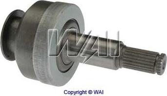 WAI 54-1401 - Zobrats, Starteris www.autospares.lv