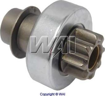 WAI 54-8148 - Zobrats, Starteris www.autospares.lv