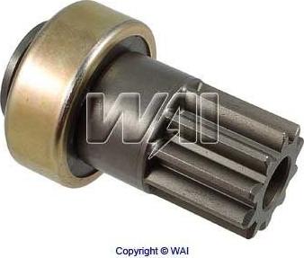 WAI 54-8152 - Zobrats, Starteris www.autospares.lv