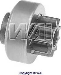 WAI 54-8106 - Zobrats, Starteris www.autospares.lv