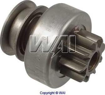 WAI 54-8100 - Zobrats, Starteris www.autospares.lv