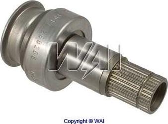 WAI 54-83417 - Zobrats, Starteris www.autospares.lv