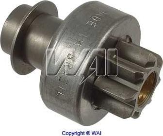 WAI 54-8304 - Zobrats, Starteris www.autospares.lv