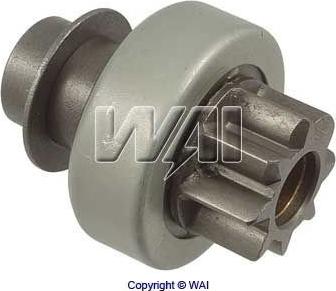 WAI 54-8306 - Zobrats, Starteris www.autospares.lv