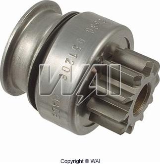 WAI 54-8314-ZEN - Zobrats, Starteris www.autospares.lv