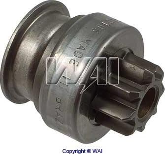 WAI 54-8313 - Ведущая шестерня, бендикс, стартер www.autospares.lv