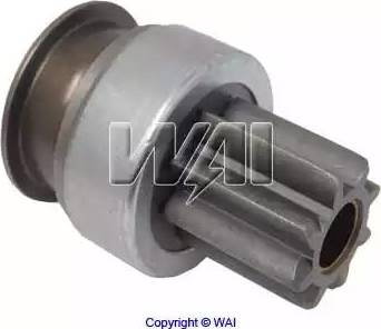 WAI 54-8312 - Ведущая шестерня, бендикс, стартер www.autospares.lv