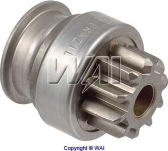 WAI 54-8336 - Zobrats, Starteris www.autospares.lv