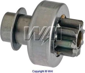 WAI 54-8330 - Zobrats, Starteris www.autospares.lv