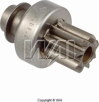 WAI 54-8329-ZEN - Ведущая шестерня, бендикс, стартер www.autospares.lv