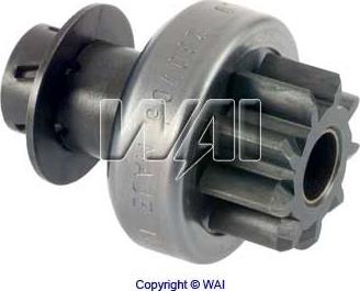 WAI 54-8244 - Ведущая шестерня, бендикс, стартер www.autospares.lv