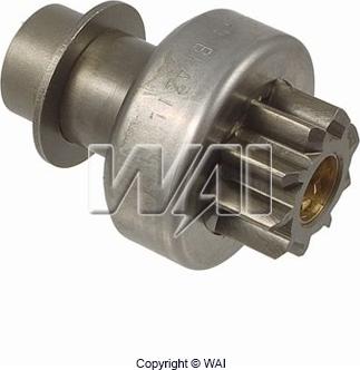 WAI 54-8208-ZEN - Ведущая шестерня, бендикс, стартер www.autospares.lv