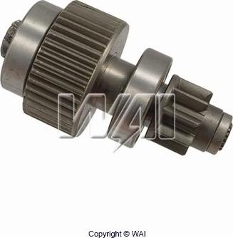 WAI 54-8202-ZEN - Ведущая шестерня, бендикс, стартер www.autospares.lv