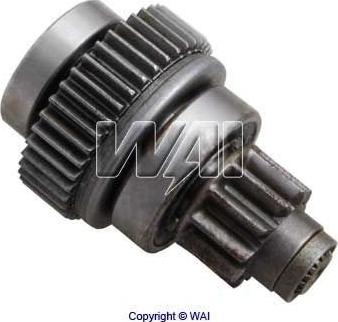 WAI 54-8224 - Zobrats, Starteris www.autospares.lv