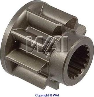 WAI 54-82201 - Ведущая шестерня, бендикс, стартер www.autospares.lv