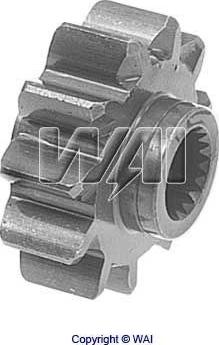 WAI 54-82214 - Zobrats, Starteris www.autospares.lv