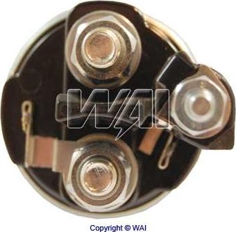 WAI 66-8240 - Тяговое реле, соленоид, стартер www.autospares.lv