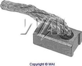 WAI 68-8209 - Carbon Brush, starter www.autospares.lv