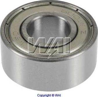 WAI 6-3101-2W - Подшипник www.autospares.lv