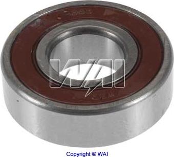 WAI 62044W - Подшипник www.autospares.lv