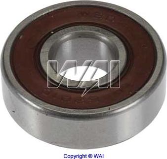 WAI 62014W - Подшипник www.autospares.lv