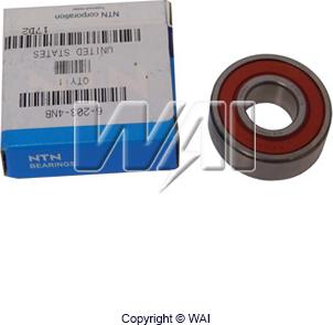 WAI 6-203-4NB - Подшипник www.autospares.lv