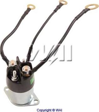 WAI 67-9102 - Тяговое реле, соленоид, стартер www.autospares.lv