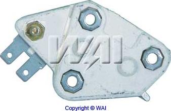 WAI 100052 - Регулятор напряжения, генератор www.autospares.lv