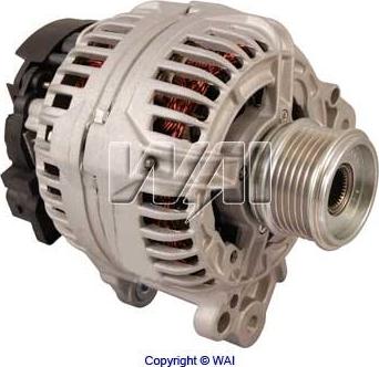 WAI 11134N - Alternator www.autospares.lv