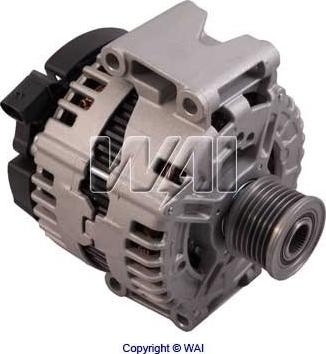 WAI 11307N - Alternator www.autospares.lv