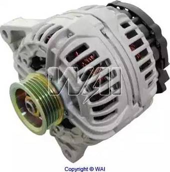 WAI 13951R - Alternator www.autospares.lv