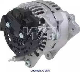 WAI 13849R - Alternator www.autospares.lv