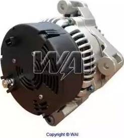 WAI 13800R - Генератор www.autospares.lv