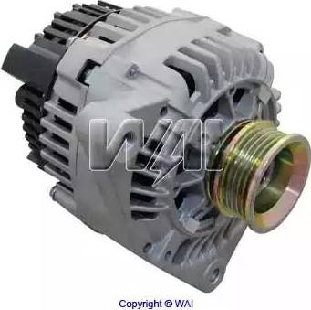 WAI 13814R - Генератор www.autospares.lv