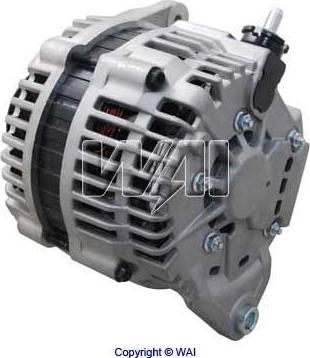 WAI 13826N - Alternator www.autospares.lv