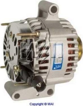 WAI 8440N - Alternator www.autospares.lv