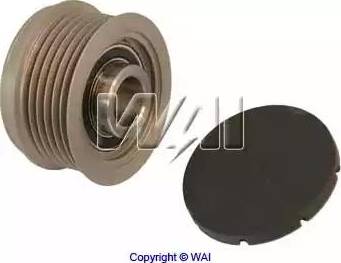 WAI 24-94252-7 - Pulley, alternator, freewheel clutch www.autospares.lv