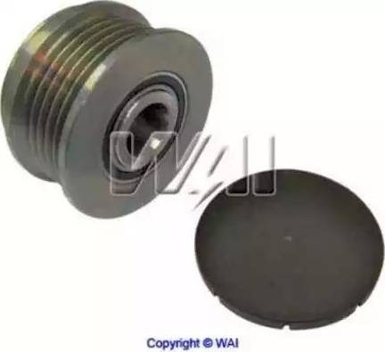 WAI 24-91259 - Pulley, alternator, freewheel clutch www.autospares.lv